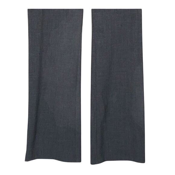 My Michelle Gray Wide Straight Leg Dress Pants size 9 - Picture 4 of 10